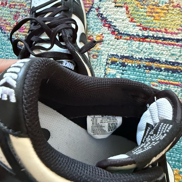 Nike Air Jordan Dunk Low Black and White - Picture 11 of 14